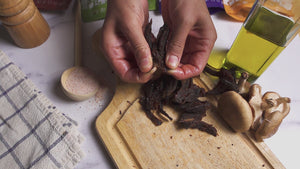 Applewood BBQ Mushroom Jerky