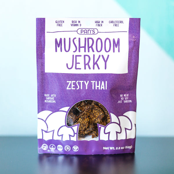 Pan's Mushroom Jerky Zesty Thai