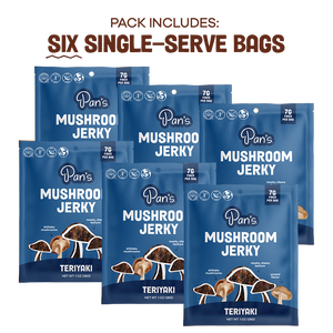Teriyaki Mushroom Jerky - Single Serve Pack