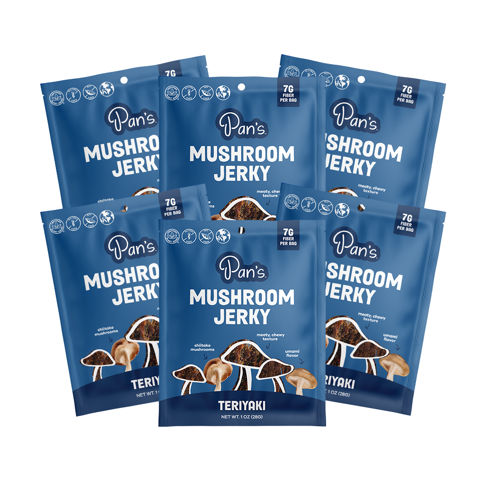 Teriyaki Mushroom Jerky - Single Serve Pack
