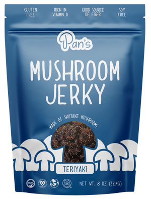 Teriyaki Mushroom Jerky - Limited Edition Bulk 8oz