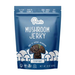 Teriyaki Mushroom Jerky - Limited Edition Bulk 8oz