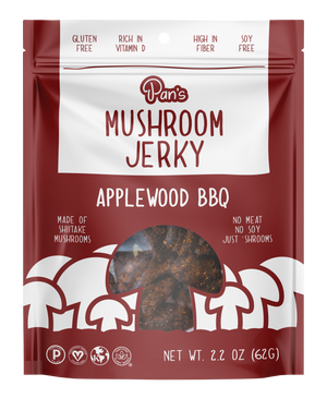 Applewood BBQ Mushroom Jerky