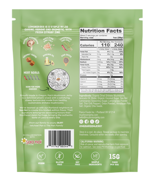 *Limited Edition* Lemongrass Mushroom Jerky