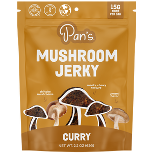 Curry Mushroom Jerky