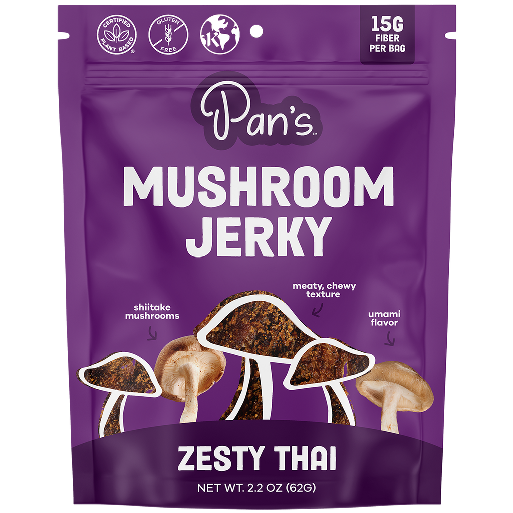 Zesty Thai Mushroom Jerky