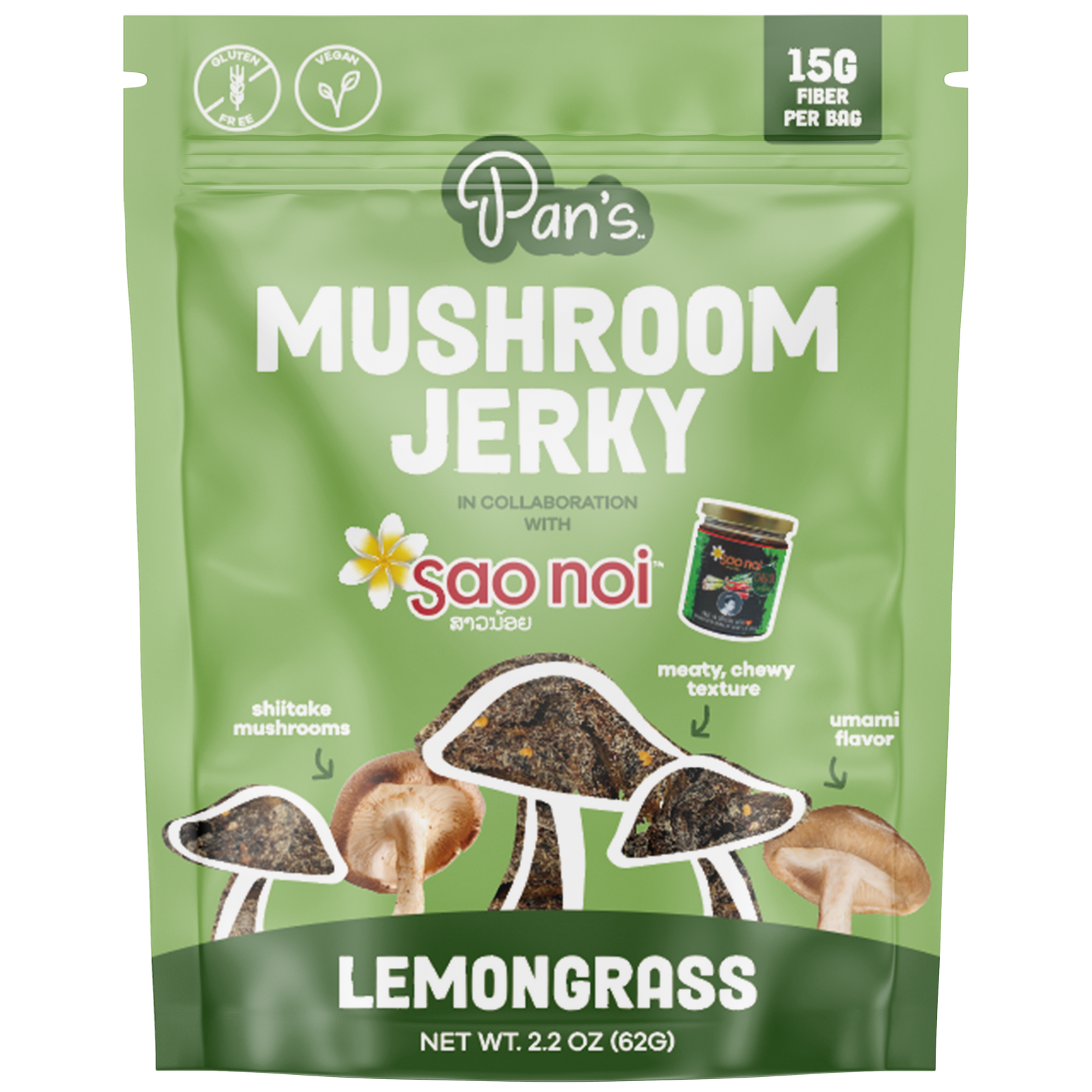 *Limited Edition* Lemongrass Mushroom Jerky
