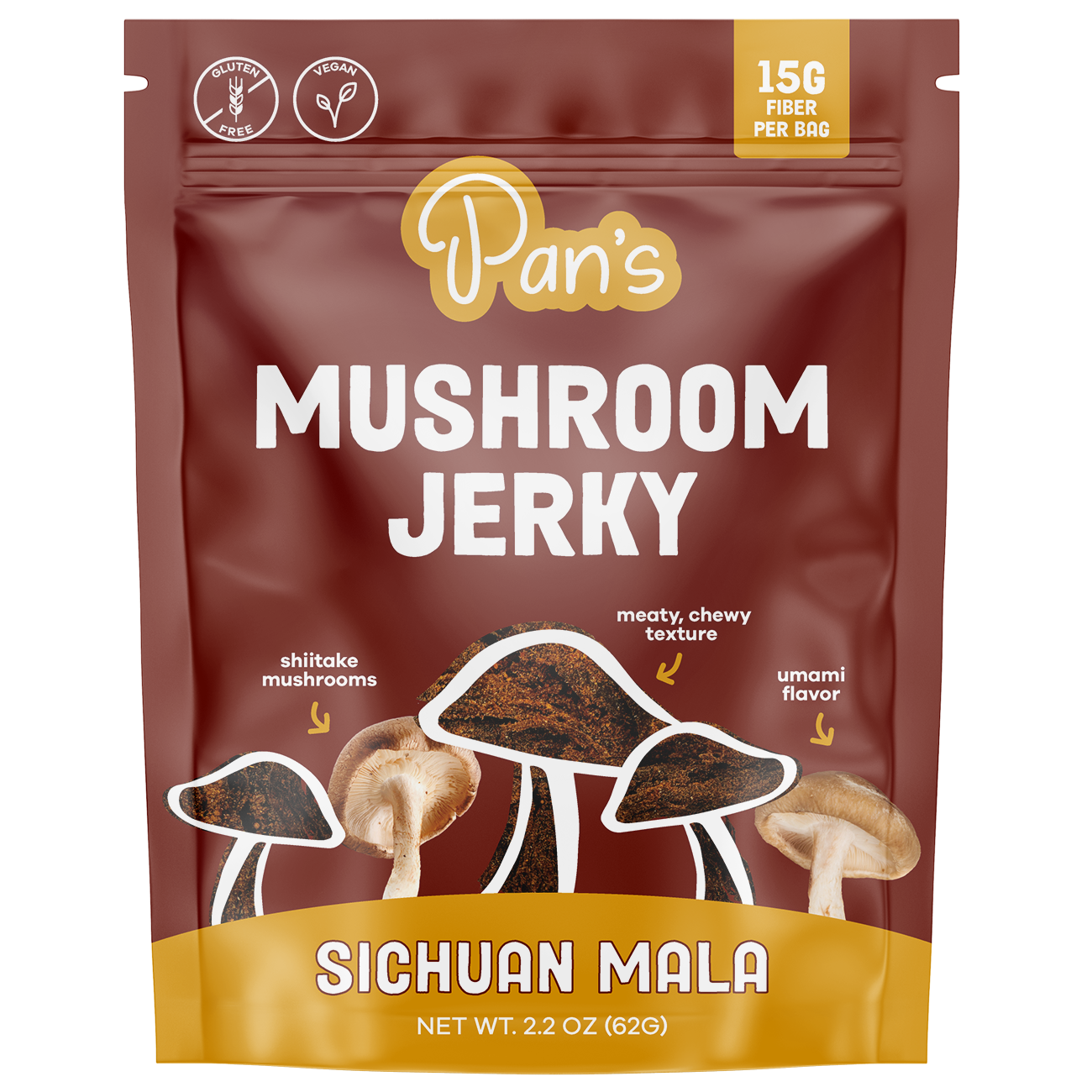 Sichuan Mala Mushroom Jerky