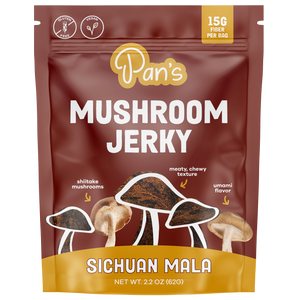 Sichuan Mala Mushroom Jerky