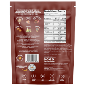 Sichuan Mala Mushroom Jerky