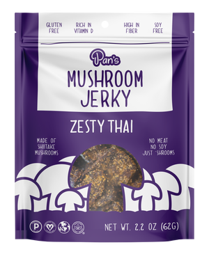 Zesty Thai Mushroom Jerky