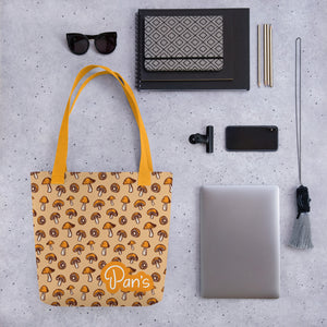 Pan's Mushrooms Tote bag