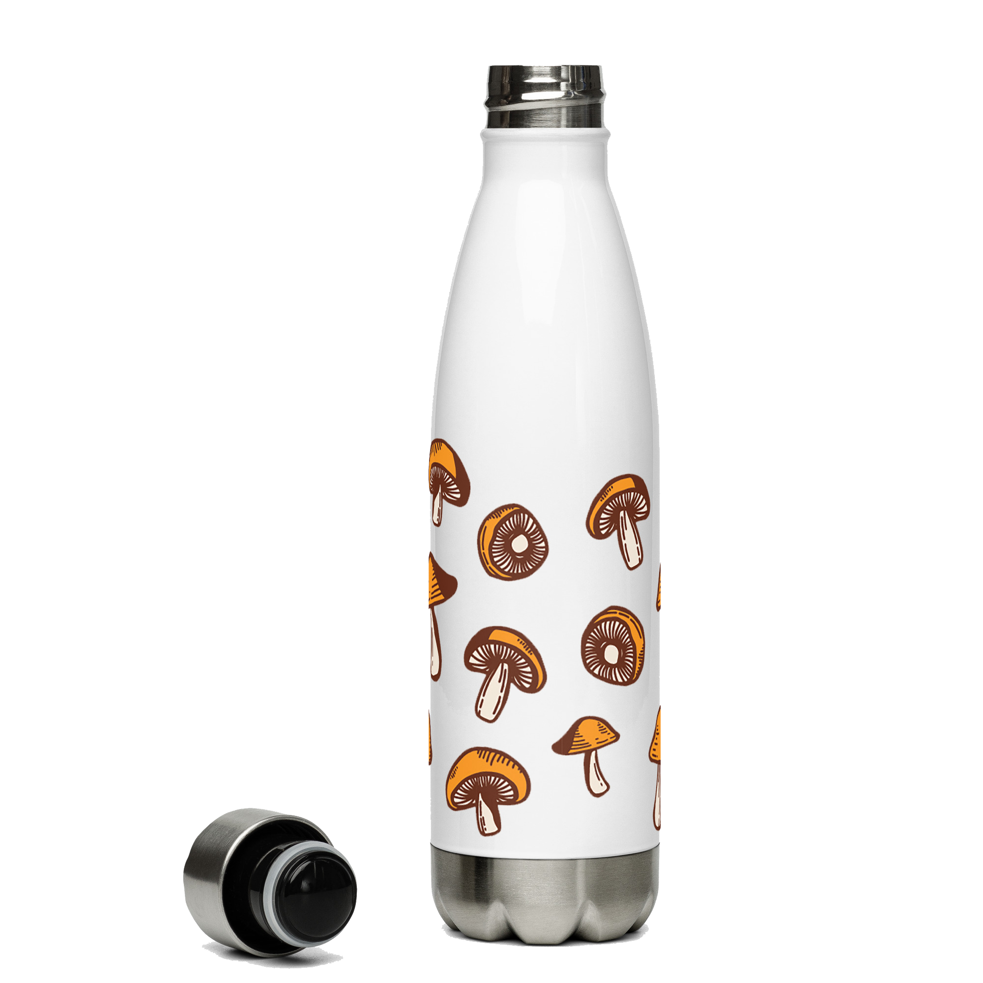 Pan's Mushrooms Stainless Steel Water Bottle