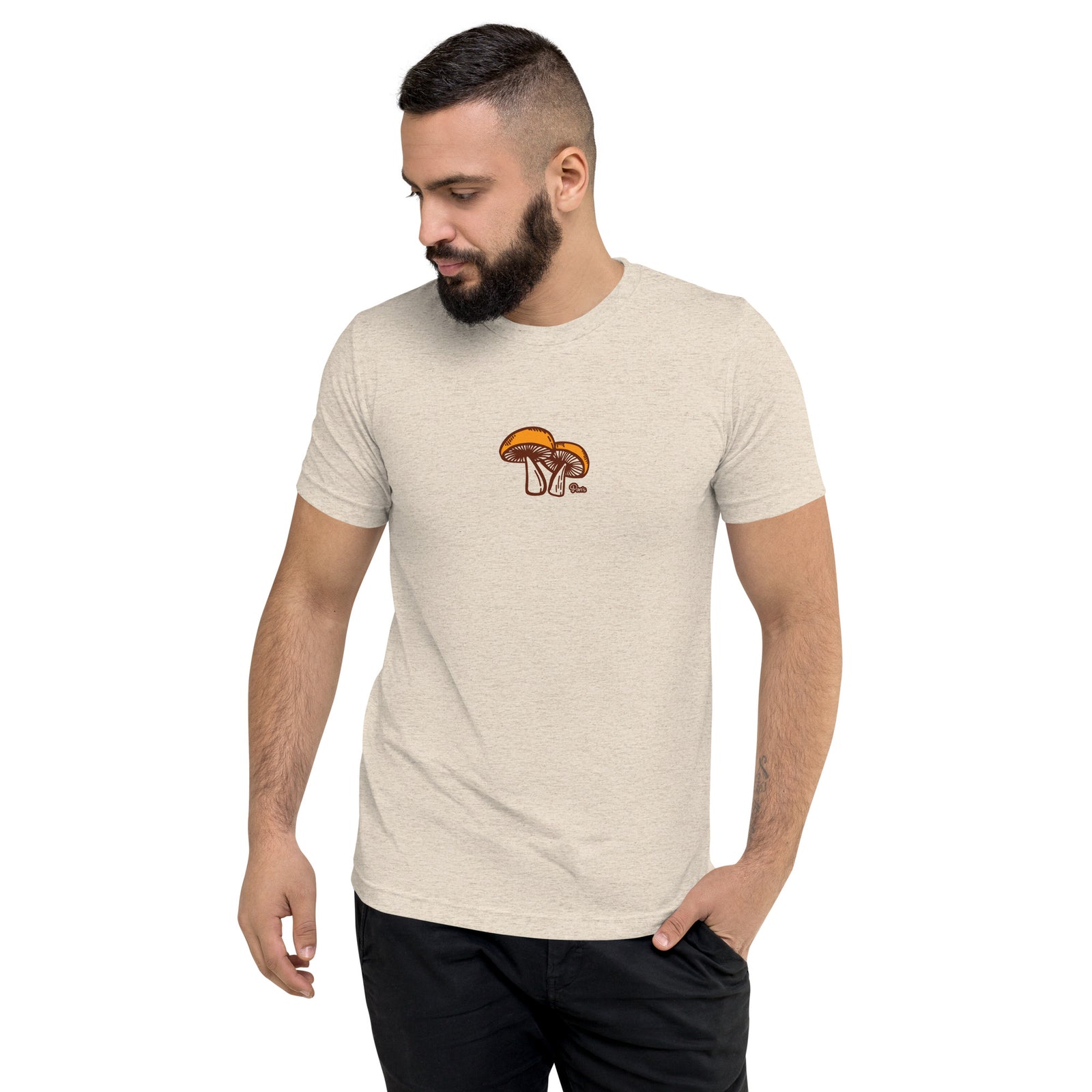 Mushroom Graphic Short Sleeve T-Shirt
