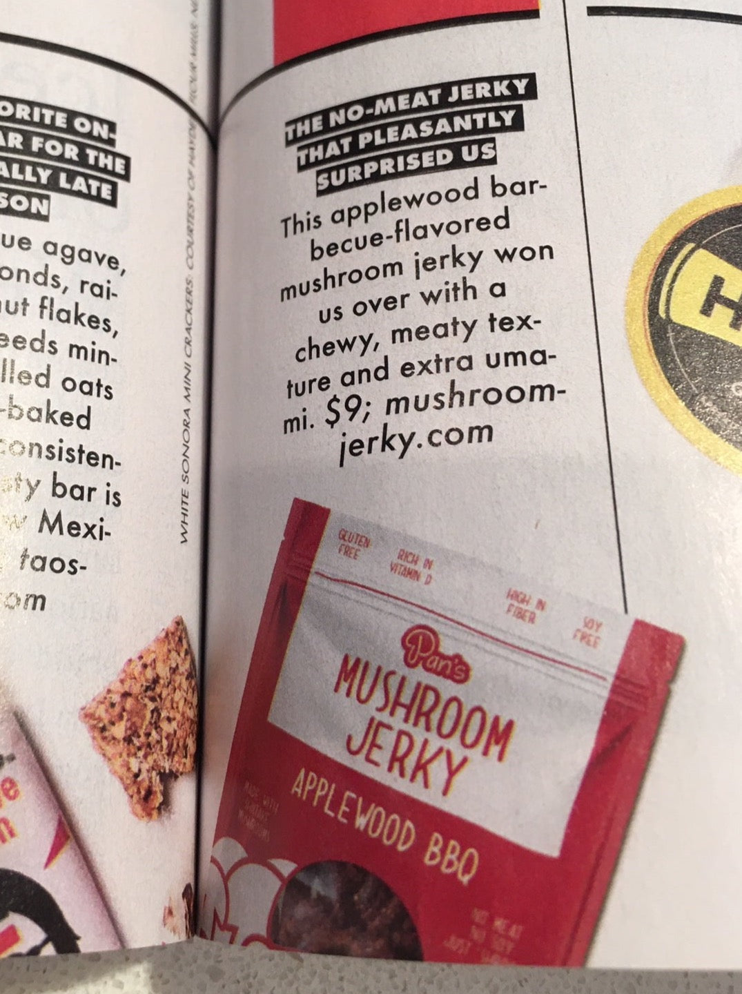Products Pan's Mushroom Jerky