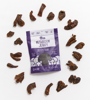 Zesty Thai Mushroom Jerky