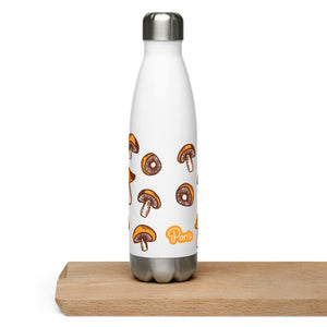 Pan's Mushrooms Stainless Steel Water Bottle